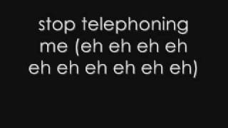 TelephoneLady Gaga ft Beyonce Lyrics [upl. by Earlie372]