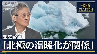 【報ステ】「異常気象が普通に、四季は二季に」“温暖化”で異常台風が起きる理由2023年8月3日 [upl. by Clein]