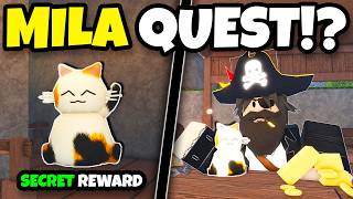 EVERYTHING About SECRET MILA QUEST In FISCH Roblox [upl. by Oiralednac]