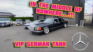 Found an Amazing Like New Mercedes 560SEL W126 in Japan Only 79 000 KM BBS Wheels amp Airlift Susp [upl. by Lietman]