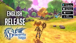 DRACONIA SAGA Gameplay  Mobile MMORPG English Release [upl. by Ecinahc]