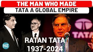 Ratan Tata How He Turned Tata Into A Global Empire [upl. by Tilla]