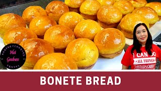 Bonete Bread by Mai Goodness  Pambonete  Pan De Bonete  Using Autolyse Method  Bread Improver [upl. by Aicre]