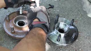 20052014 Jeep Grand Cherokee Front Wheel Bearing [upl. by Yemarej76]