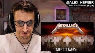 NO POSSIBLE WAY  METALLICA  quotBatteryquot  REACTION [upl. by Archibold133]