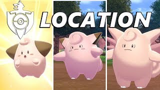 Pokemon Sword and Shield How to Catch amp Find Clefairy and Clefable [upl. by Adilen]