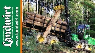 John Deere Harvester und Forwarder [upl. by Cutler]