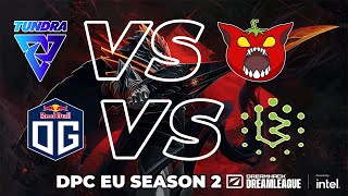 LIVE Tundra vs SMASH  OG vs Brame  DPC Europe Upper Division English Cast [upl. by Jeuz310]