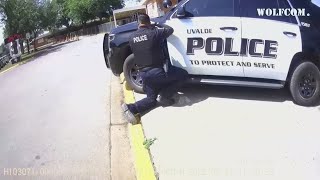 Additional bodycam video discovered from Robb Elementary School mass shooting city of Uvalde says [upl. by Ifar486]