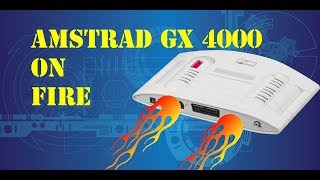 Amstrad GX4000 on fire [upl. by Graaf]