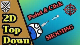 2D Top Down Shooting POINT amp CLICK Unity Tutorial [upl. by Romilly]