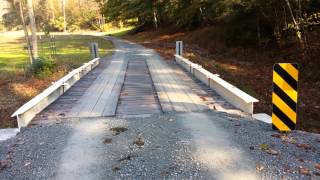 Low cost timber deck bridge [upl. by Torin498]