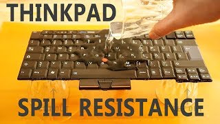 ThinkPad spill resistance  how does it really work [upl. by Yelkcub]