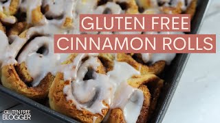 Gluten Free Cinnamon Rolls Recipe  Step by Step Guide [upl. by Kersten486]