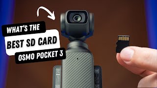 The BEST Micro SD CARDS for the DJI OSMO POCKET 3 [upl. by Saval]