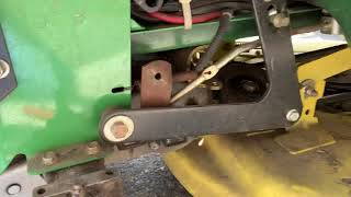 Quick Tip  John Deere STX30 NO BRAKES [upl. by Enilemme144]