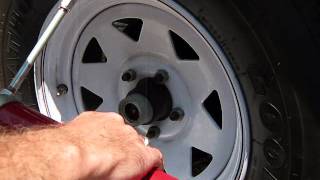 How to Grease Casita Travel Trailer Wheel Bearings with EZLube Hubs [upl. by Obola598]