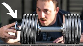 Pepin Adjustable Dumbbells Review The SpinLock Adjustable Dumbbells That Go Heavy [upl. by Loeb525]