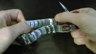 How To Remove Extra Links On Casio Watch Band WVQM410DE1A2JF [upl. by Sosanna509]