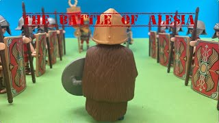 Romans vs Gauls The battle of Alesia  Playmobil Stop Motion [upl. by Vilhelmina]