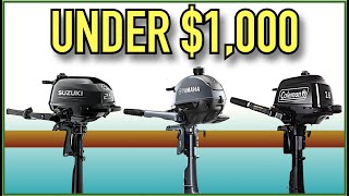 Cheapest Outboard Motors  Whats the best new small outboard engine you can buy [upl. by Iohk415]