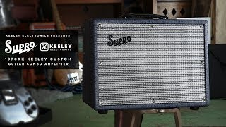 Supro 1970RK Keeley Custom Combo Amplifier  Full Band Amp Demo [upl. by Anewor458]