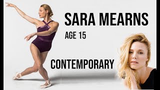 Sara Mearns NYCB Contemporary Variation YAGP 2001 Age 15 [upl. by Eelnyl922]