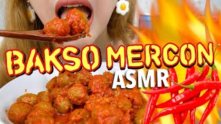 ASMR BAKSO MERCON PEDESNYA KEJAM  ASMR Indonesia [upl. by Eveneg]