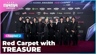 2022 MAMA Red Carpet with TREASURE  Mnet 221130 방송 [upl. by Rogerio]