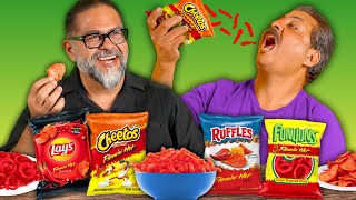 Mexican Dads Rank Flamin Hot Snacks [upl. by Jezabelle]