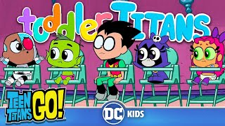 Toddler Titans 👶🏻  Teen Titans Go  dckids [upl. by Llertniuq]