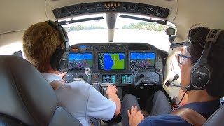 BLASTING OFF  Max Power TBM940 Short Field Takeoff with Auto Throttle [upl. by Aibonez]