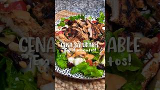 CENA SALUDABLE ¡En 10 minutos 🥗 cena comidasaludable ensalada [upl. by Bekaj]