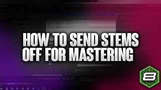 How to Send Stems  Mixcraft 8 Tutorial [upl. by Ecienal]