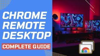 How To Use Chrome Remote Desktop Control Windows 10 From iPhoneAndroid [upl. by Gensmer941]