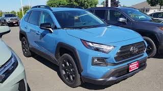 2022 Toyota RAV4 TRD OffRoad AWD in Cavalry Blue [upl. by Aicilyt]