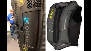 KLIM Ai1 Motorcycle Airbag Vest Live Demo  Cycle News [upl. by Anytsirk405]