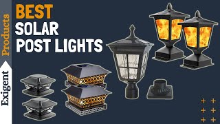 ✅ 5 Best Solar Post Cap Lights in 2025 Top Reviews [upl. by Peugia74]