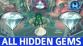 Crash Bandicoot 4 All Hidden Gems Locations amp Hidden NVerted Gems Locations [upl. by Mariann854]