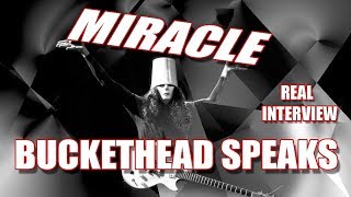 BUCKETHEAD SPEAKS REAL INTERVIEW 2017 HEALTH PROBLEMS PRAY FOR BUCKETHEAD [upl. by Ymac]