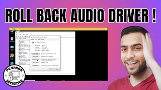 How to Roll Back Audio Driver Windows 10 [upl. by Adnilak]