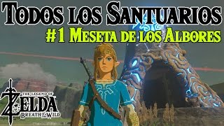 Todos los Santuarios de Zelda Breath of the Wild 1  Meseta de los albores [upl. by Eirlav]