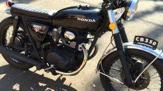 1973 CB350 twin [upl. by Ezmeralda]