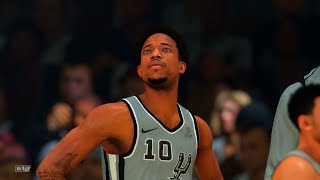 NBA 2K21  Dallas Mavericks vs San Antonio Spurs 1080p 60 FPS [upl. by Nelyk545]