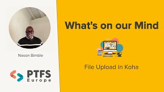 Koha File Upload utility [upl. by Soigroeg]