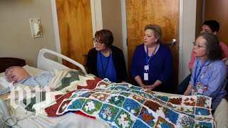 Dying is a part of living Threshold choir visits hospice patients [upl. by Rock952]