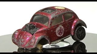 Redline Restoration 1968 Hot Wheels Redline Custom Volkswagen [upl. by Enelrahs]