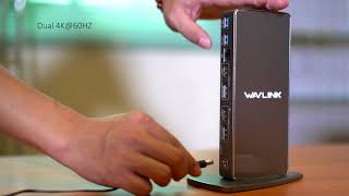 Wavlink UG69DK7 5K Docking station [upl. by Acinoreb]