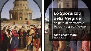 Lo sposalizio della Vergine confronto tra le pale di Raffaello e Perugino [upl. by Ameyn]