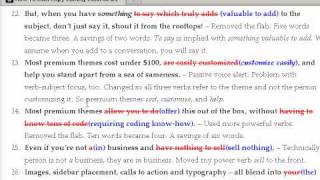 How To Edit Copy Editing Tutorial 1 [upl. by Edorej27]